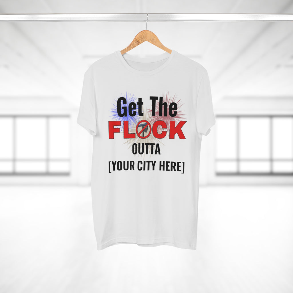 Customizable Get The Flock Outta! Men's T-Shirt