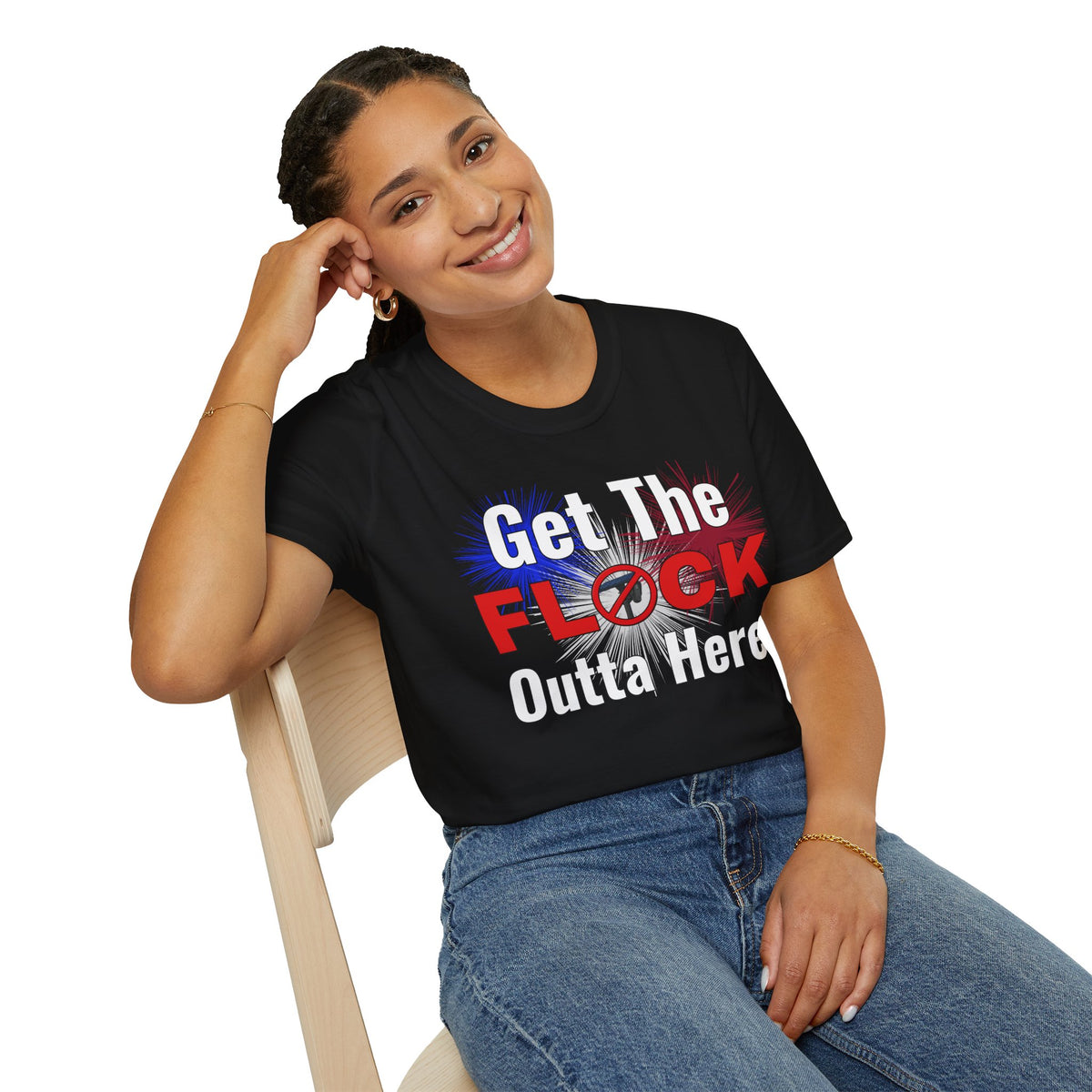 Get The Flock Outta Here! Women's T-Shirt