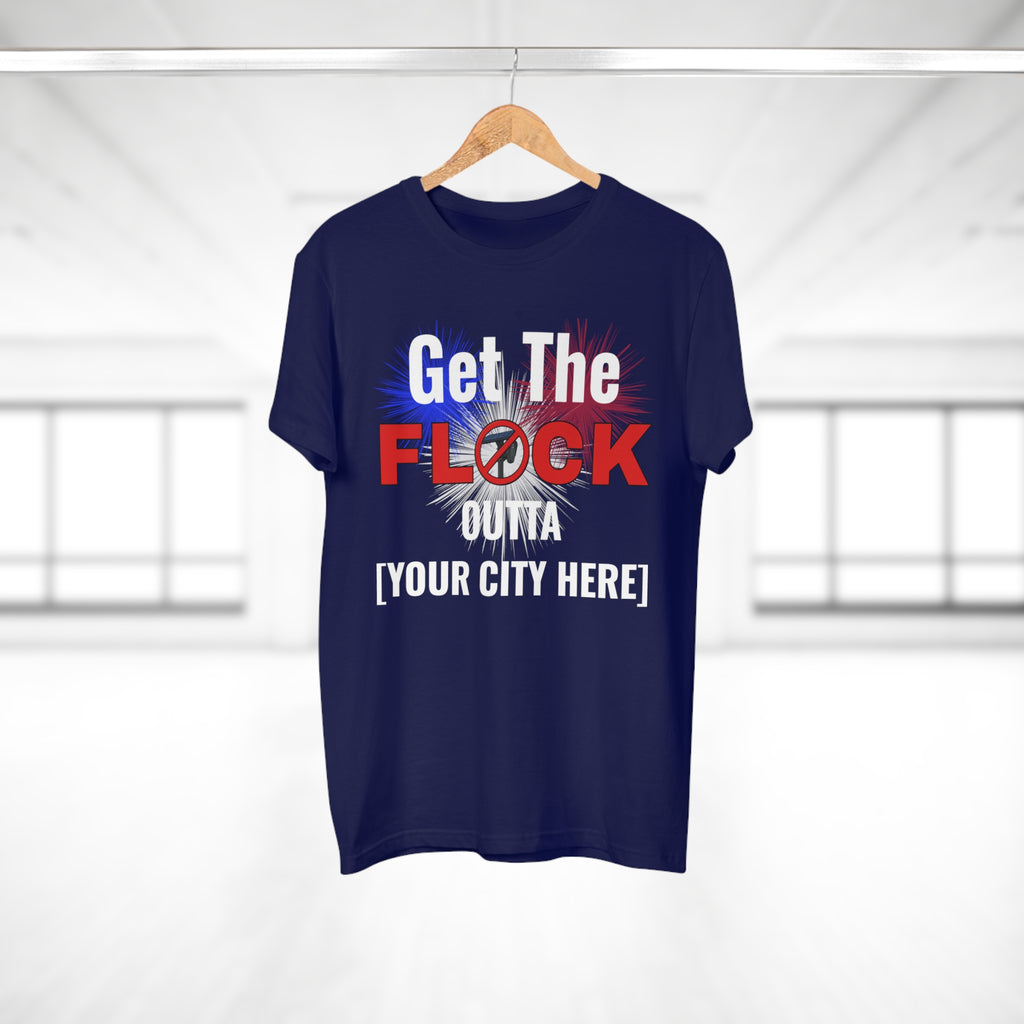 Customizable Get The Flock Outta! Men's T-Shirt