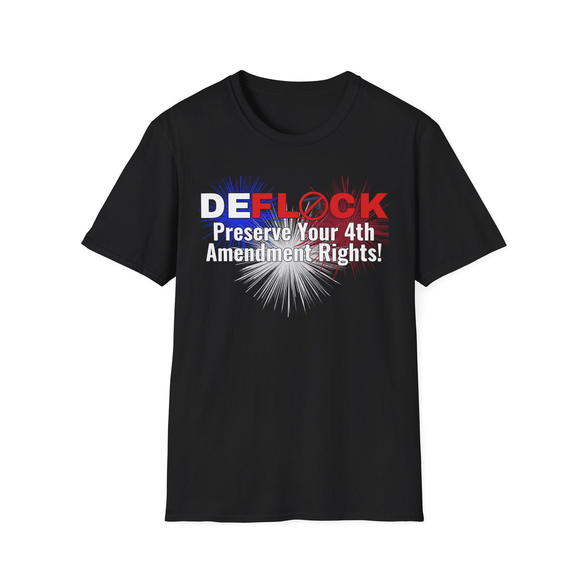 De-Flock Preserve Your 4th Amendment Rights! Men's T-Shirt
