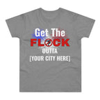 Customizable Get The Flock Outta! Men's T-Shirt