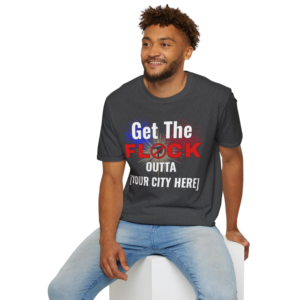 Customizable Get The Flock Outta! Men's T-Shirt
