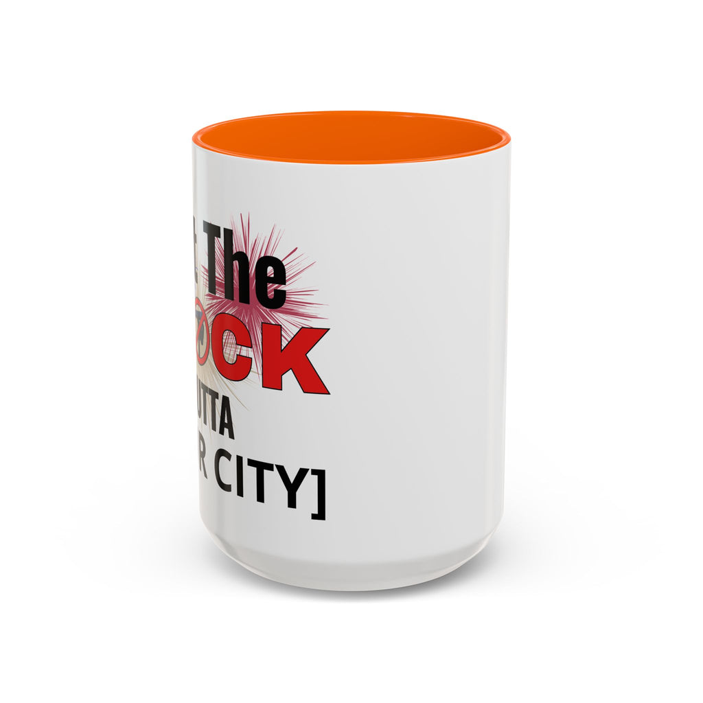 Customizable Get The Flock Outta! Drinking Mug