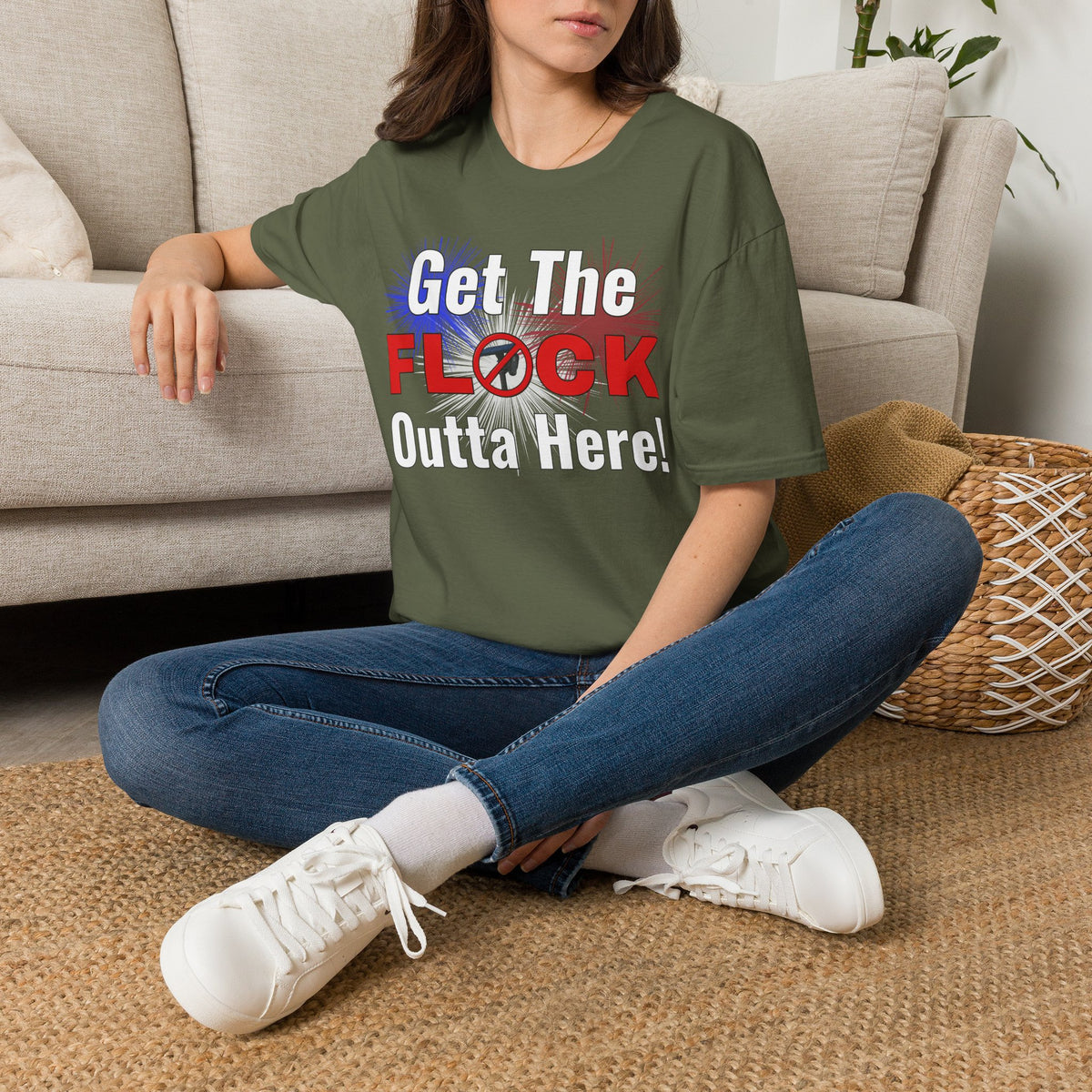 Get The Flock Outta Here! Women's T-Shirt