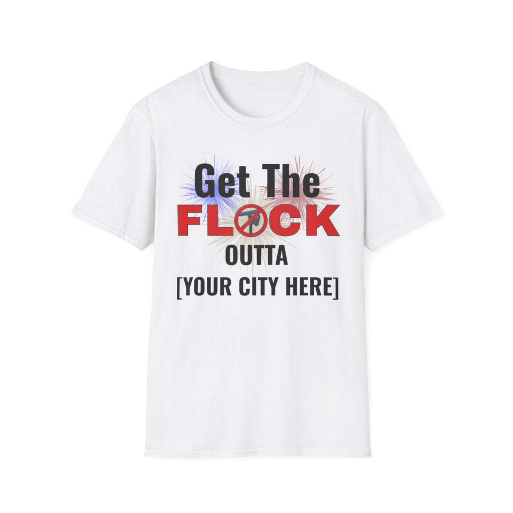 Customizable Get The Flock Outta! Men's T-Shirt
