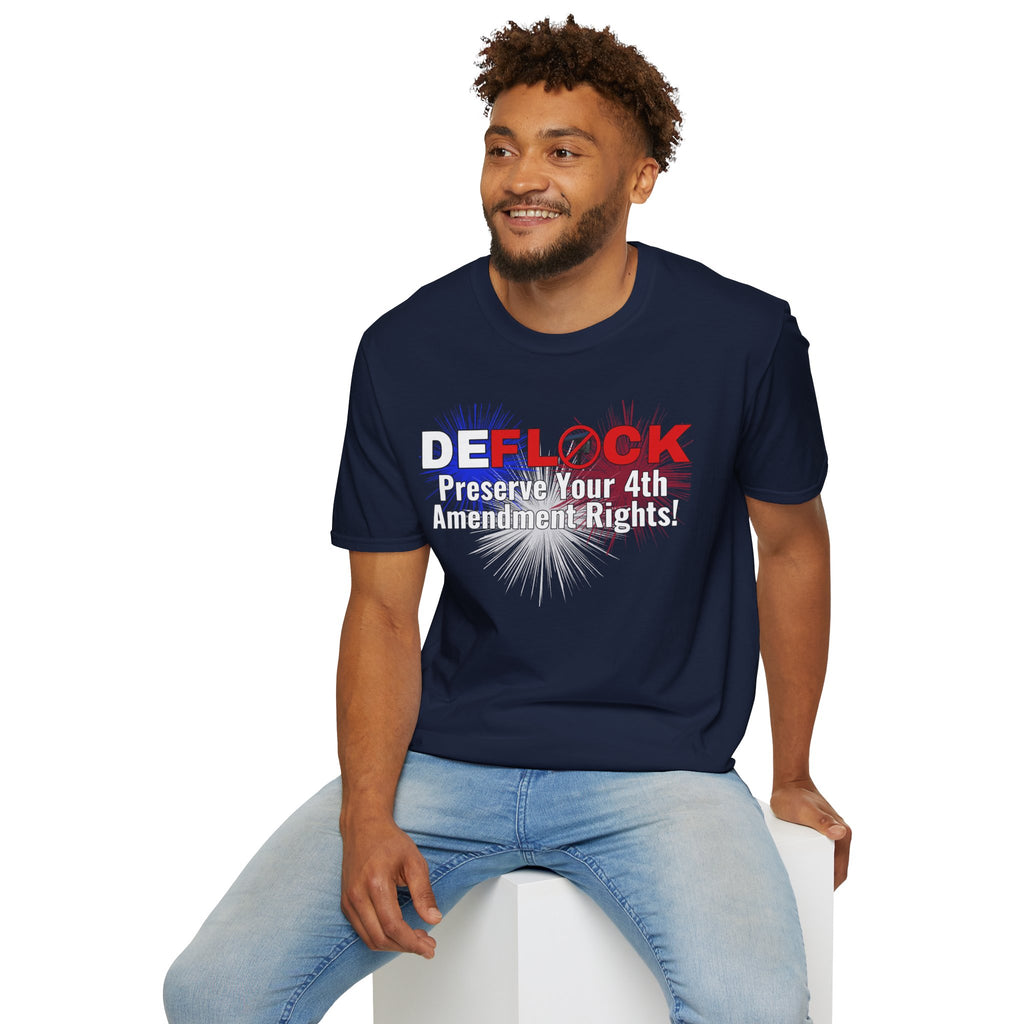 De-Flock Preserve Your 4th Amendment Rights! Men's T-Shirt