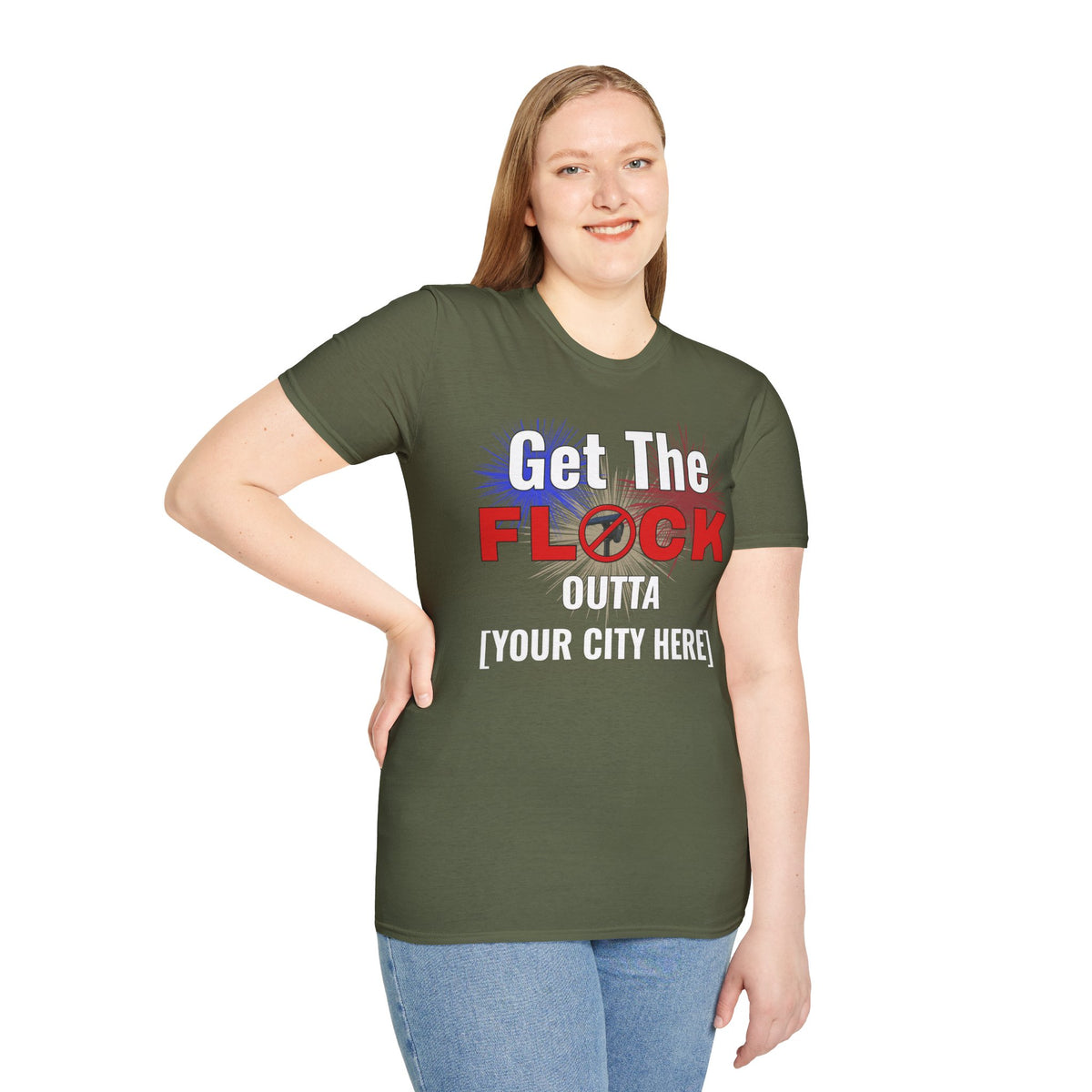 Customizable Get The Flock Outta! Women's T-Shirt