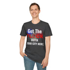 Customizable Get The Flock Outta! Men's T-Shirt