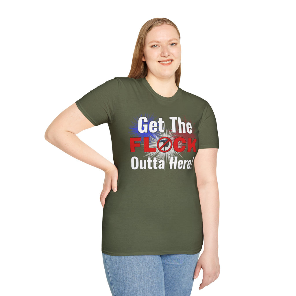 Get The Flock Outta Here! Women's T-Shirt
