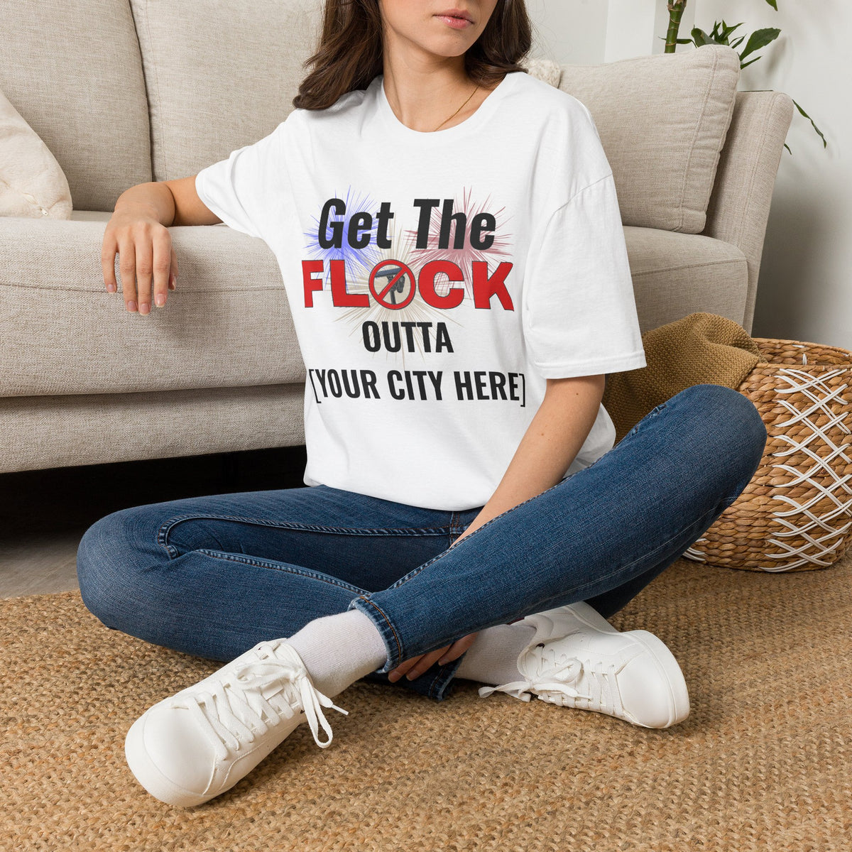 Customizable Get The Flock Outta! Women's T-Shirt