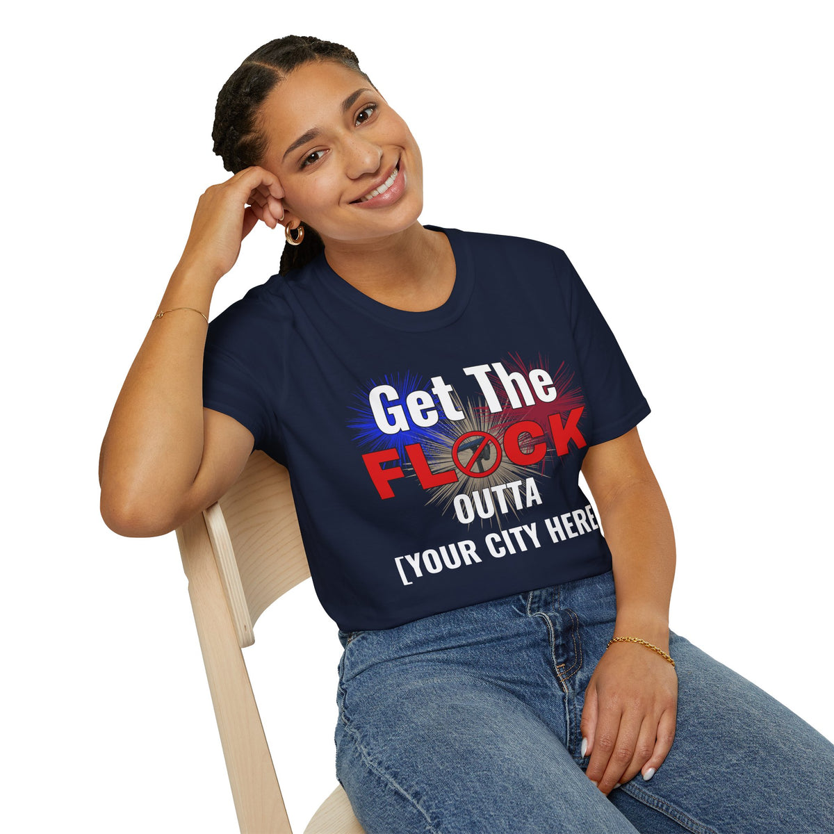 Customizable Get The Flock Outta! Women's T-Shirt