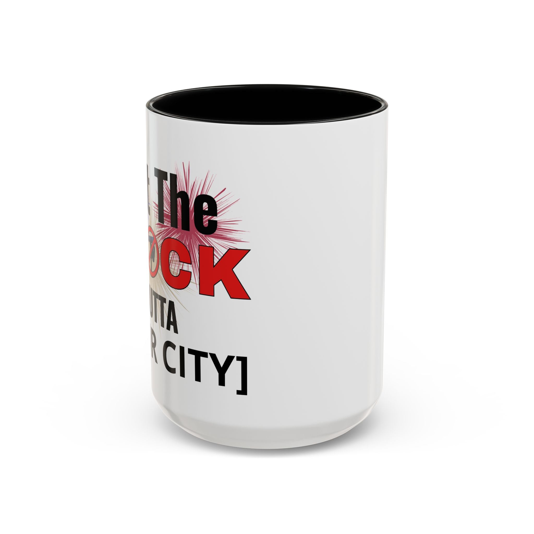 Customizable Get The Flock Outta! Drinking Mug