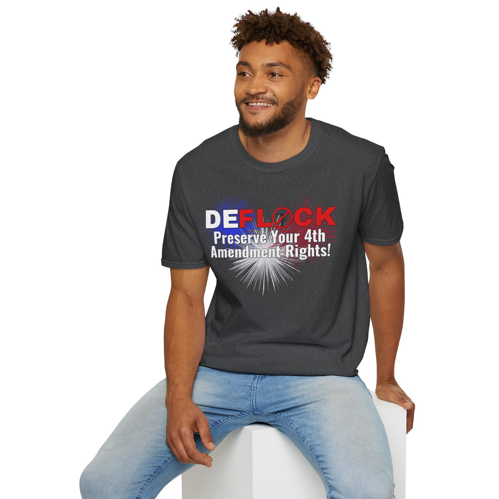 De-Flock Preserve Your 4th Amendment Rights! Men's T-Shirt