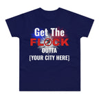 Customizable Get The Flock Outta! Men's T-Shirt