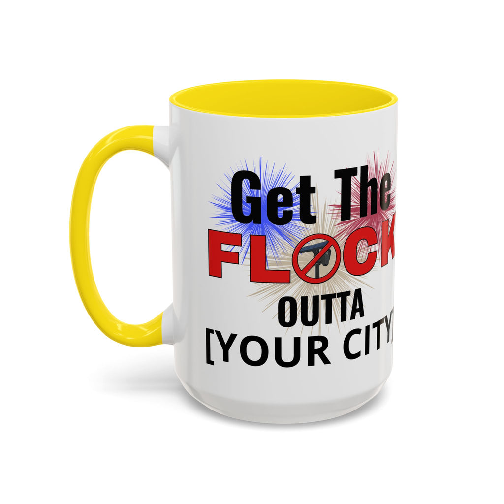 Customizable Get The Flock Outta! Drinking Mug
