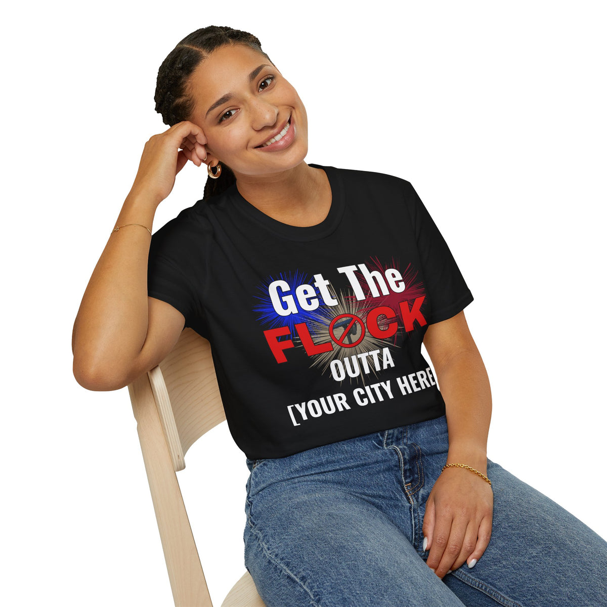 Customizable Get The Flock Outta! Women's T-Shirt