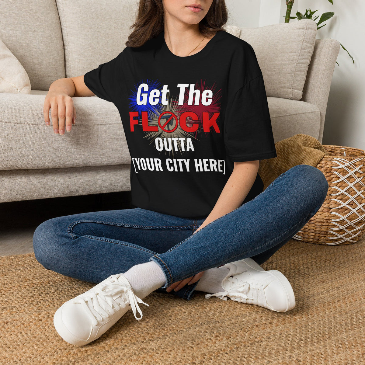 Customizable Get The Flock Outta! Women's T-Shirt