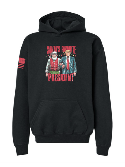 SANTAS FAVORITE PRESIDENT HOODIE