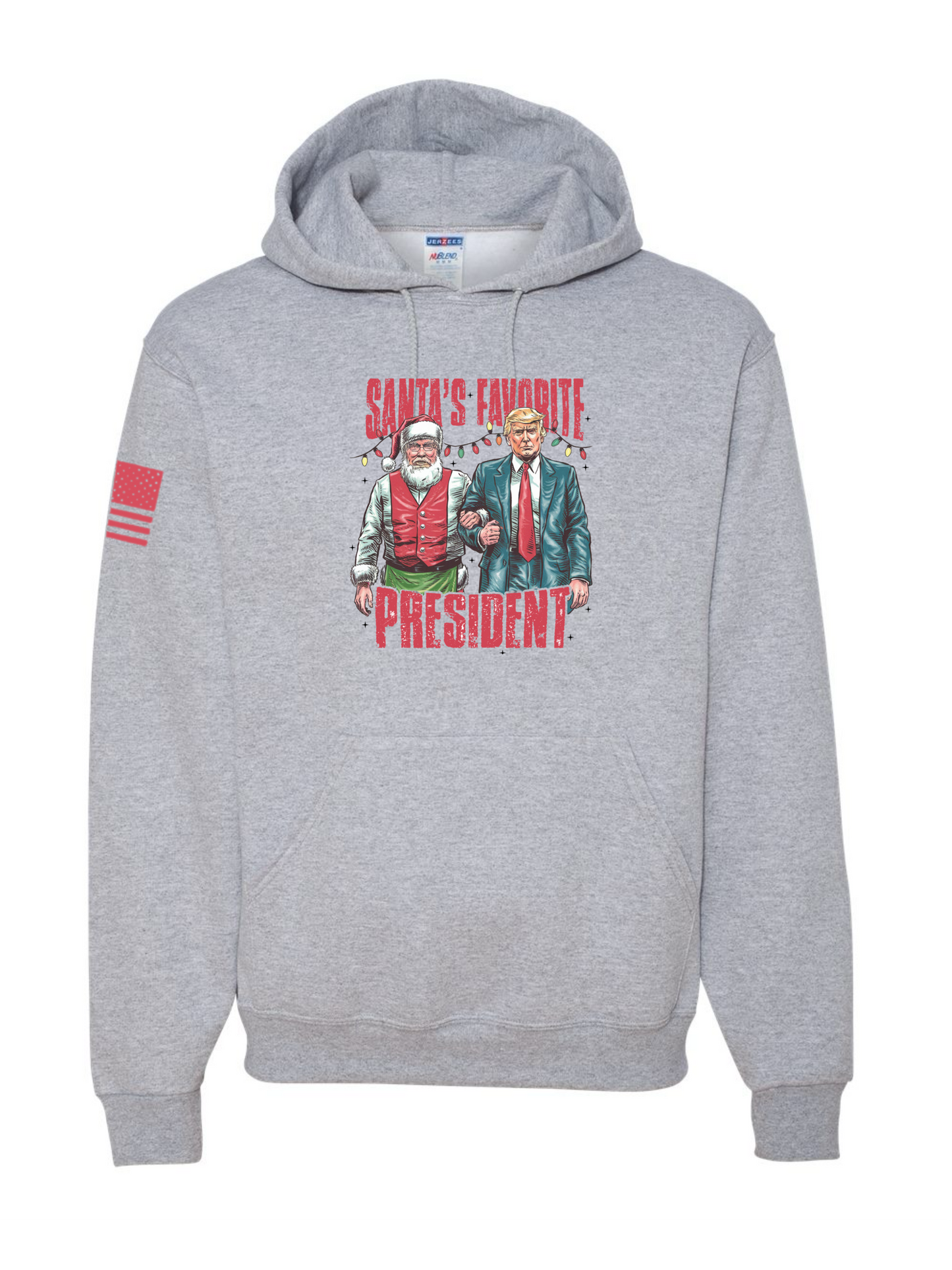 SANTAS FAVORITE PRESIDENT HOODIE